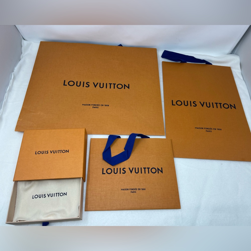 Louis Vuitton Paper Bags and Box